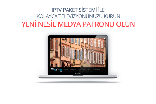 Hazır IPTV Paketi ile çok kolay