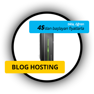 BLOG HOSTING - 19$'dan başlayan fiyatlarla